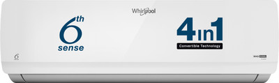 Whirlpool Convertible 4-in-1 Cooling 2023 Model 15 Ton 3 Star Split Inverter 6th Sense Technology AC – White For Rs. 32990 @ 47% off