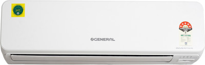 O-General 1.5 Ton 5 Star Split Inverter AC with Wi-fi Connect  - White(ASGG18KJTA-B, Copper Condenser)