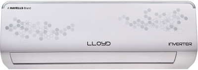 Lloyd 2024 Model 1.5 Ton 3 Star Split Inverter AC  - White(GLS18I3FWSCR, Copper Condenser)