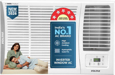 2026 Model 1.5 Ton 5 Star Window Inverter AC(185INV ELITE(4011566), White)