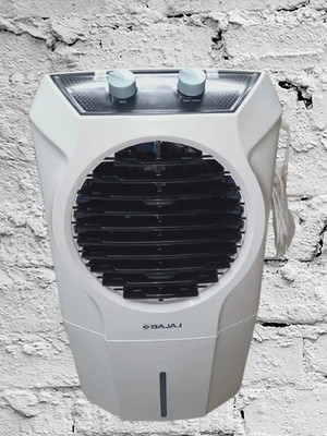 BAJAJ 30 L Room/Personal Air Cooler(White, Shield Series Glanza 30L Personal Air Cooler)