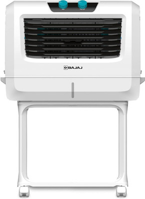 BAJAJ 55 L Window Air Cooler(White, Shield Series Solair 55 With DuraTuff PRO Motor & Inverter Compatibility -480141)