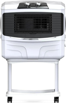 Symphony 60 L Room/Personal Air Cooler(White, Sumo 60 | i-Pure + Tech | CFD Technology)
