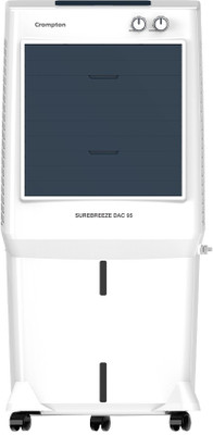 Crompton 95 L Desert Air Cooler(Blue, White, ACGC-SUREBREEZE 95)