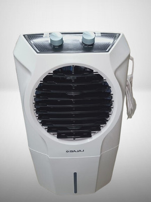 BAJAJ 42 L Room/Personal Air Cooler(White, Shield Series Glanza 42L Personal Air Cooler)