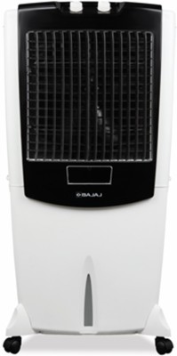 BAJAJ 115 L Desert Air Cooler(White, Black, Shield Series Mighty 115 (480145))