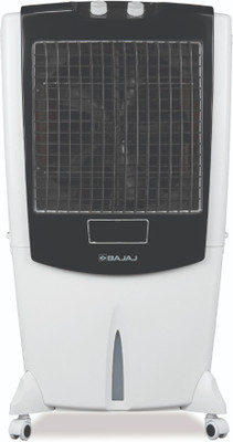 BAJAJ 95 L Desert Air Cooler(White, Shield Series Mighty 95 With DuraTuff PRO Motor & DuraMarine PRO Pump-480146)