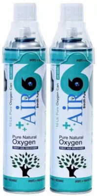 Air6 OXYGEN CAN PACK OF 2 Portable Oxygen Can