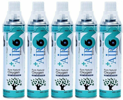 Air6 Portable Oxygen Can|(Pack of 5)| Best quality competitive prices| Oxygen can Portable Oxygen Can