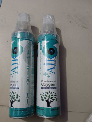 Air6 Flavored Portable Oxygen Cylinder Can (Combo of 2) Portable Oxygen Can