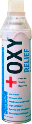 OXY RELIFE Portable Oxygen Cylinder Can -12 Liters For Air Pollution, Quick Recovery Portable Oxygen Can