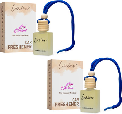 LUXIRE ORCHID Car Freshener Diffuser LX-CFP2(2 x 5 ml)