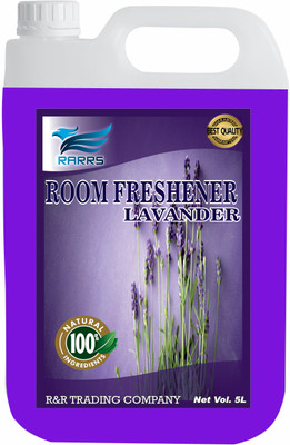 RARRS Lavender Car Freshener Refill Air And Room Freshener with Pleasant LAVENDER Fragrance/ Freshens & Deodorize Room, Long Lastic Strong Fragrance(5 L)