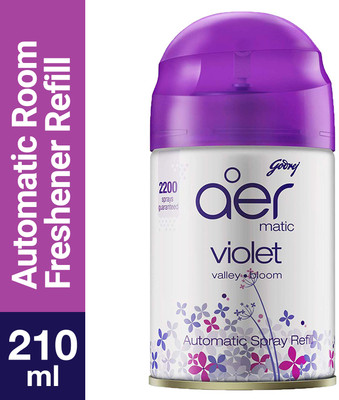 Godrej Aer Matic Room Freshener - Violet Valley Bloom Refill Matic(210 ml)