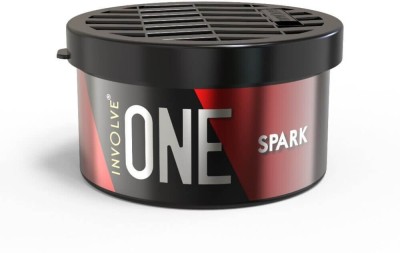 Involve One Spark Organic Leak Proof Car Perfume(40 g)