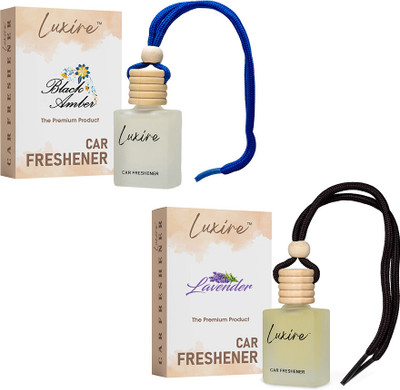 LUXIRE BLACKAMBER, LAVENDER Car Freshener Diffuser CAR_PARFUME_01(2 x 10 ml)