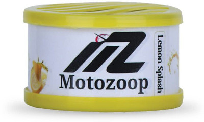 MOTOZOOP Lemon Car Freshener Diffuser Car Gel Perfume Car air freshener Car Fragrance Dashboard Accessories car Organic Perfume room freshener 90Gram (Lemon)(90 g)