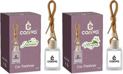 Cariiva JASMINE-MOGRO Car Freshener Diffuser CR_02(2 x 10 ml)
