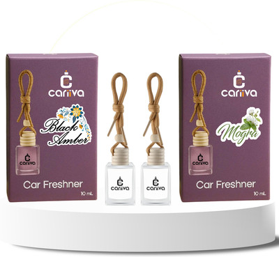 Cariiva BLACKAMBER-MOGRO Car Freshener Diffuser CR_02(2 x 10 ml)