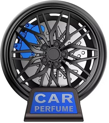 Cloudsale Cologne Fragrance Diffuser Tyre Shape Universal Diffuser Car Air Freshener Vent Vehicle Cologne Car Air Freshener(1 Units)