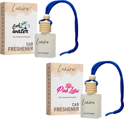 LUXIRE COOLWATER-PINKLOTUS Car Freshener Diffuser lxcombo(2 x 10 ml)