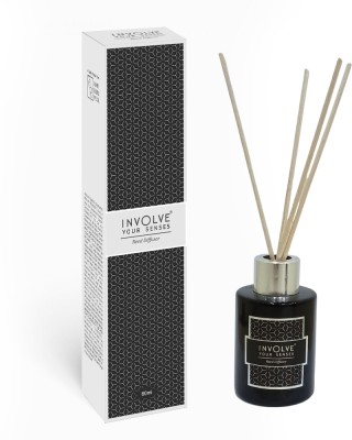 Involve ELEGANCE Silver Shine Reed Diffuser Sticks, Home Fragrance, Decor and Gifts Diffuser Set(60 ml)