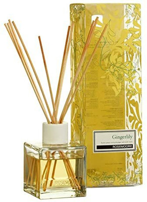 ROSeMOORe Gingerlily - 2 Diffuser Scented 10 Stick Reed Diffuser Gingerlily - 2(200 ml)