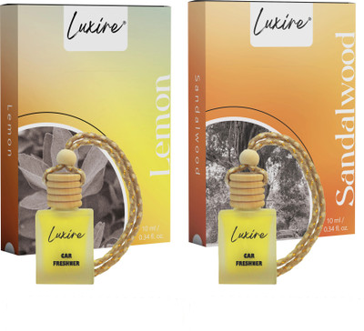 LUXIRE LEMON Car Freshener Diffuser LX02(2 x 10 ml)