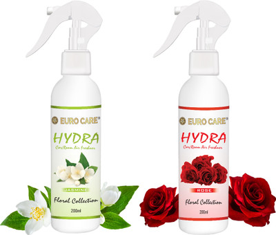 Euro Care Jasmine-Rose Spray Jasmine-Rose-Scent-Combo(2 x 100 ml)