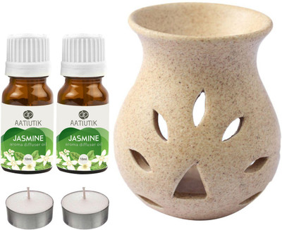 Aatiutik Jasmine Diffuser Set AT-2TL_GRAINTDIF_2JAS(5 x 4 ml)