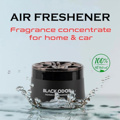 ASRYD Black Odor Car Perfume Fresh Flavor Fragrance Spheres Diffuser Black Odor Car Perfume Fresh Flavor(50 g)