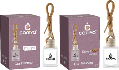 Cariiva MOGRO-SANDALWOOD Car Freshener Diffuser CR_02(2 x 10 ml)