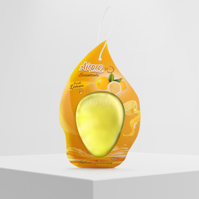 Airpro Fresh Lemon Diffuser Essentials - Fragrance Gel - Hanging(100 ml)