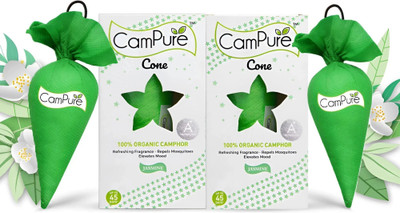 CamPure Cone Jasmine - Pack of 2 Potpourri Cone Jasmine - Room(2 x 1 Units)