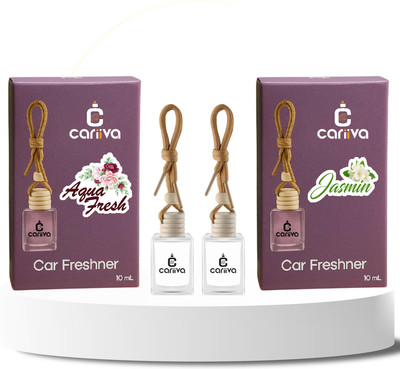 Cariiva AQUAFRESH-JASMINE Car Freshener Diffuser CR_02(2 x 10 ml)
