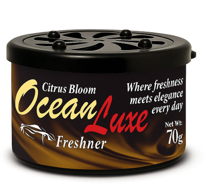 Ocean Luxe Citrus Bloom Car Freshener Diffuser Citrus Bloom Car Air Freshener, 60 Days Long Lasting (Pack of 1)(40 ml)