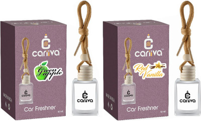 Cariiva GREEN APPLE - RED VANILLA Car Freshener Diffuser CR_02(2 x 10 ml)