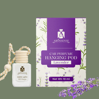 Arossense lavender Car Freshener Diffuser Fresh NEW Car Perfume Hanging Pod Accessories Interiorlavender(10 ml)