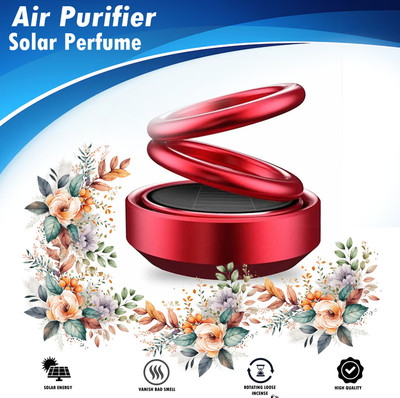 AIRSKY Aqua Car Freshener Blocks Solar Power perfume Red(150 ml)