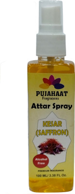 Pujahaat Kesar|Saffron Attar Spray, 100ml Non Alcoholic Spray, Religious Mist|Air Freshener Spray Kesar | Saffron Attar Spray | 100ml Non Alcoholic Spray | Religious Mist | Air Freshener(100 ml) Pujahaat Kesar|Saffron Attar Spray, 100ml Non Alcoholic Spray, Religious Mist|Air Freshener Spray Kesar | Saffron Attar Spray | 100ml Non Alcoholic Spray | Religious Mist | Air Freshener(100 ml)