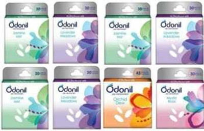 Odonil Lavender, Jasmine, Orchid, Rose Blocks PCS 8 block(8 x 50 g)