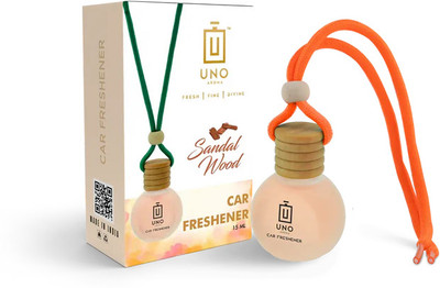 UNO AROMA Sandal Car Freshener Diffuser UNO Sandalwood(15 ml)