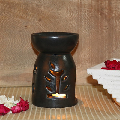 GLOBAL AROMA Natural Diffuser Set GACA-35-BLACK(1 Units)