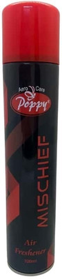 AEROCARE POPPY Mischief Air Freshener | Room Fragrant Spray | A Wave of Freshness Spray Mischief Air Freshener | Room Spray | A Wave of Freshness(320 ml)