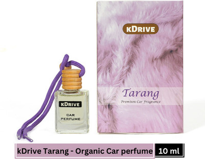 kdrive Car Air Freshener| LongLasting Car perfume | Organic Luxury Car perfume (Tarang) Car Freshener Diffuser Tarang(10 ml)