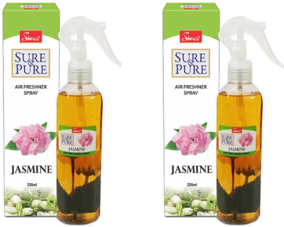 Simco JASMINE Spray SIMO JASMINE AIR FRESWHNER COMBO(2 x 250 ml)