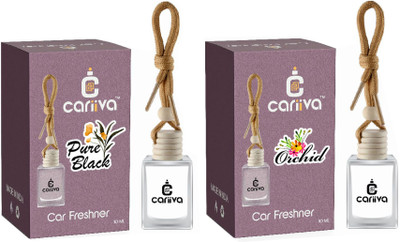 Cariiva ORCHID-PUREBLACK Car Freshener Diffuser CR_02(2 x 10 ml)