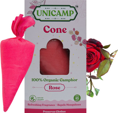 Unicamp Camphore Airfreshner -Rose-Pack of 1 Potpourri Camphore Airfreshner -Rose-Pack of 1(1 Units)