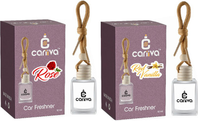 Cariiva ROSE - RED VANILLA Car Freshener Diffuser CR_02(2 x 10 ml)