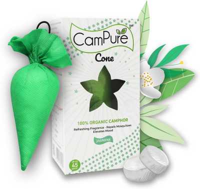 CamPure Cone Air Freshener - Jasmine - Pack of 1 Potpourri Cone Air Freshener - Jasmine - Pack of 1(1 Units)